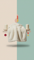 Faux Fur Throw in Sunbeam Yellow